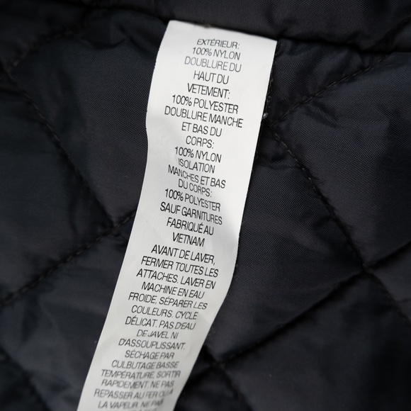 L.L. BEAN blue parka winter Anorak Jacket with Thinsulate size L - Picture 12 of 13